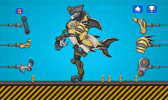 机甲食人鲨模拟游戏 v1.0 安卓版0