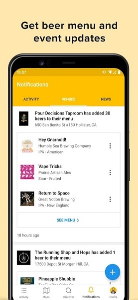 untappd 啤酒app v4.0.1 安卓版1