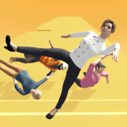 人群楼梯坠落最新版(Crowd Stair Fall)