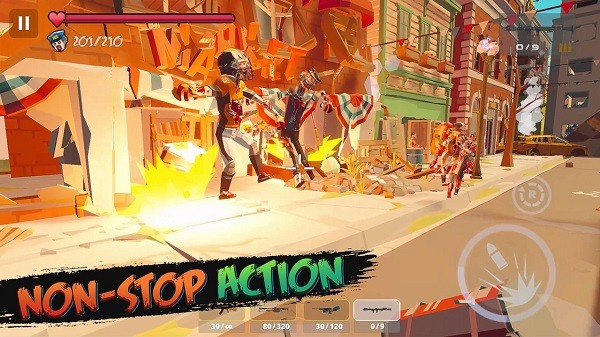 像素僵尸射击游戏(zombie poly) v1.1.0 安卓版2