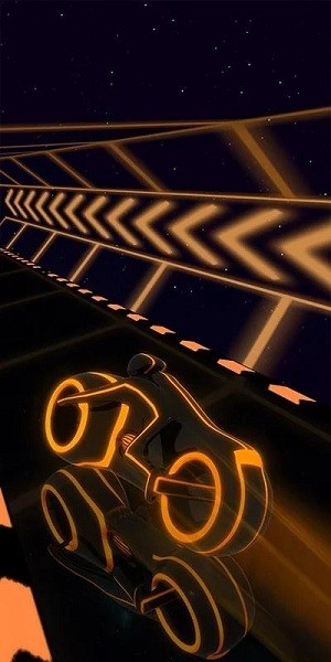 霓虹摩托车特技赛