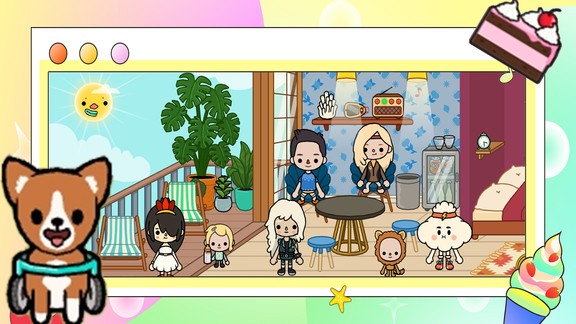 米加小镇小屋游戏 v1.8 安卓完整版2