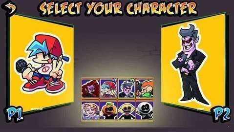 黑色星期五之夜描边版(Friday Night Funkin) v0.2.7 安卓版1