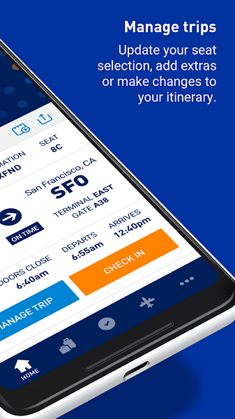 jetblue航空官方版(捷蓝航空) v5.1 安卓版1