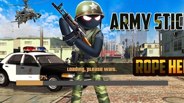 陆军士兵绳索英雄 陆军士兵绳索英雄游戏