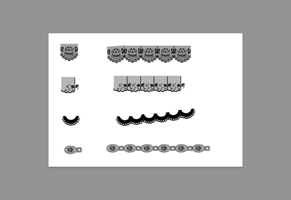 ps蕾丝笔刷 40款1