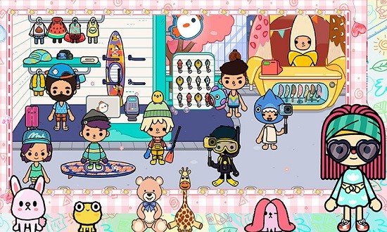 米加世界小镇最新版 v1.1 安卓免费版3