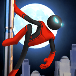 火柴人绳索蜘蛛侠游戏