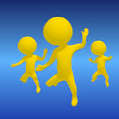 人群砸落小游戏