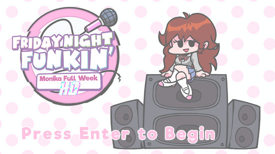周五夜放克莫妮卡高清重制版(FNF Monika HD) v0.2.7.1 安卓版1