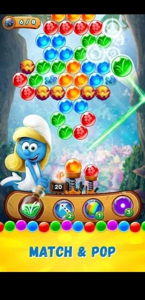 蓝精灵泡泡龙游戏(Smurfs) v3.00.020106 安卓版1