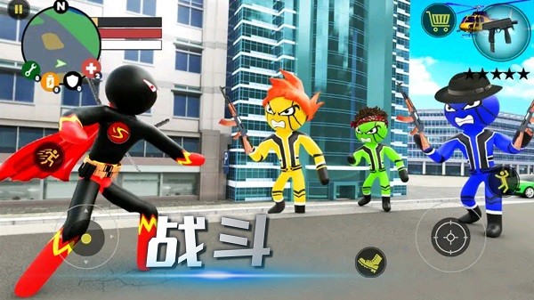 火柴人绳索精英手机版 v2.0 安卓版3