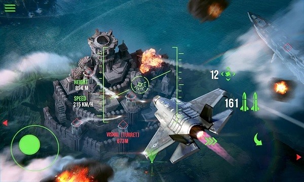 雷霆战机空袭 v1.0 安卓版0