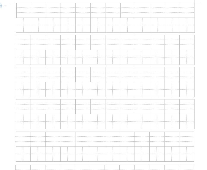 拼音田字格打印版免费 电子版0