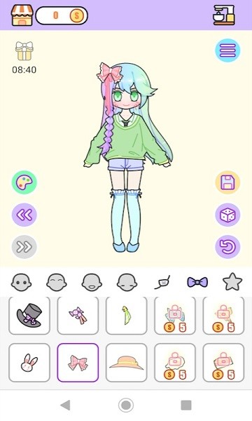 粉彩女孩换装软件 v1.1.5 安卓版3