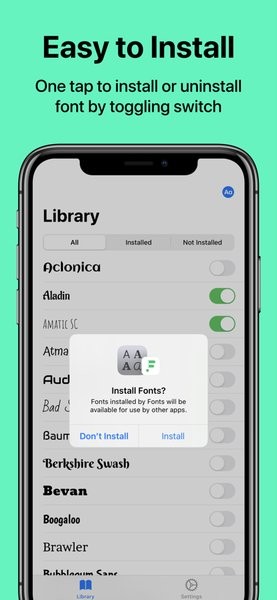 字库英文字体ios v1.1.0 苹果版0