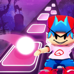 星期五的瓷砖跳跃游戏(fnf Tiles Hop EDM)