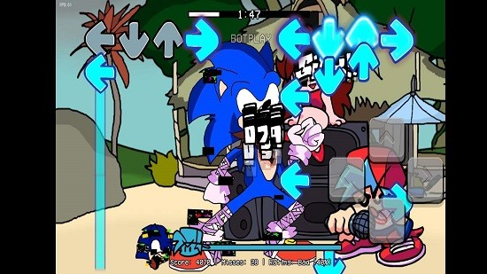 周五夜放克错误化音爆索尼克模组(Friday Night Funkin) v0.2.7.1 安卓版2