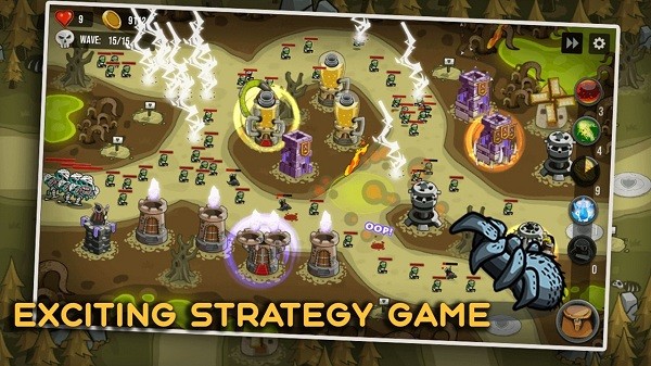 塔防战略游戏(Power Defense) v2.3.2 安卓版1