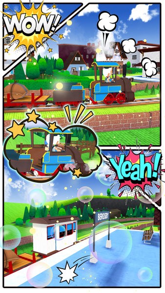 米加世界小火车游戏 v1.0 安卓版1