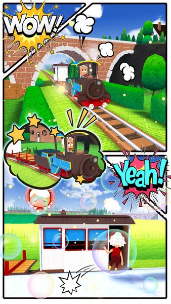 米加世界小火车游戏 v1.0 安卓版2