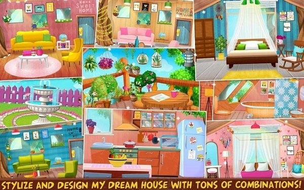 女孩家庭清洁和清理(My Dream House Makeover) v7.0.10 安卓版1