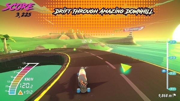 狐狸日落手游(Foxy Sunset Ride Synthwave Skating) v1.1 安卓版2