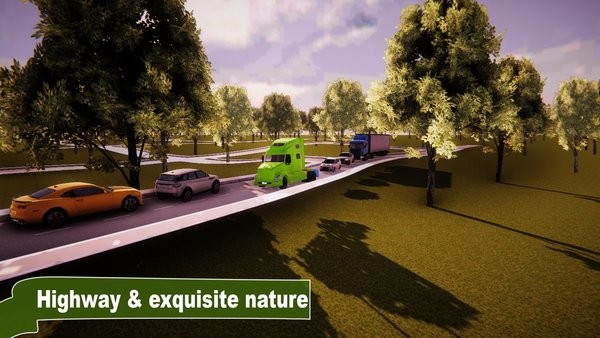 美国重型卡车运输模拟游戏 美国重型卡车运输模拟