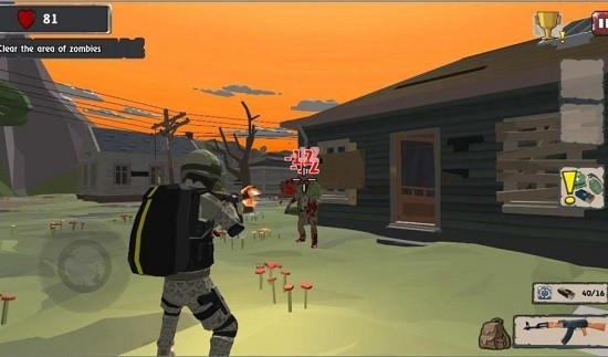 僵尸猎人射手生存手游 v1.0.11 安卓版1