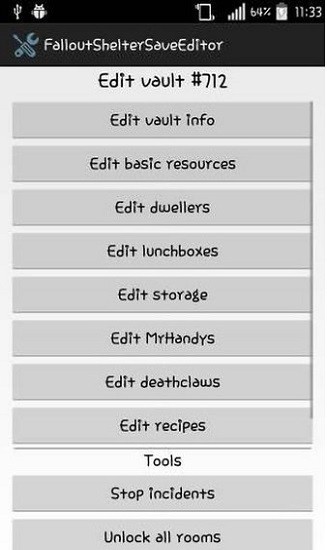 辐射避难所存档编辑器最新版 v1.4.2 安卓版2