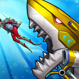 机械鲨鱼手游(Mech Shark.io)