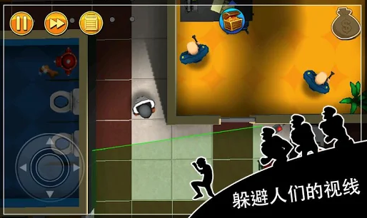 盖世大盗神偷鲍勃中文版(Robbery Bob) v1.21.9 安卓版1
