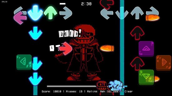 黑色星期五之夜突然转变sans模组(VS Sudden Change Sans) v0.2.7.1 安卓版2