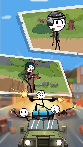 火柴人吃鸡日记8手机版 v1.0 安卓版1