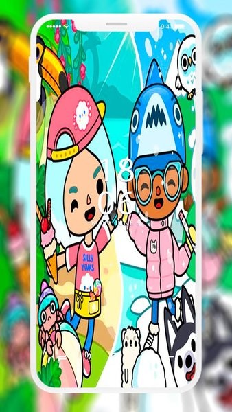 米加小镇壁纸手机版(Miga Hotel Wallpaper) v1.0 安卓版2