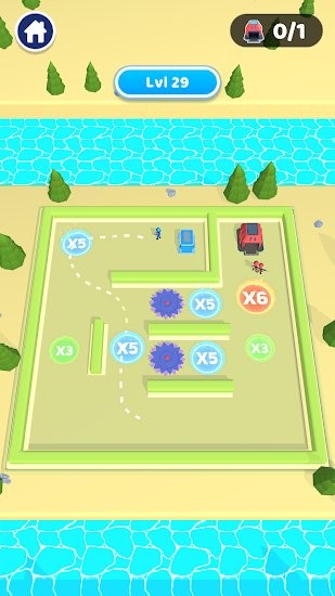 画线突袭游戏官方版(Draw Takeover) v1.001 安卓版0