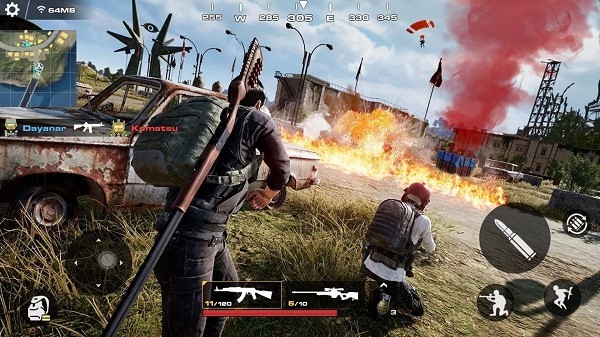 跳伞吃鸡求生手游 v1.0 安卓版1