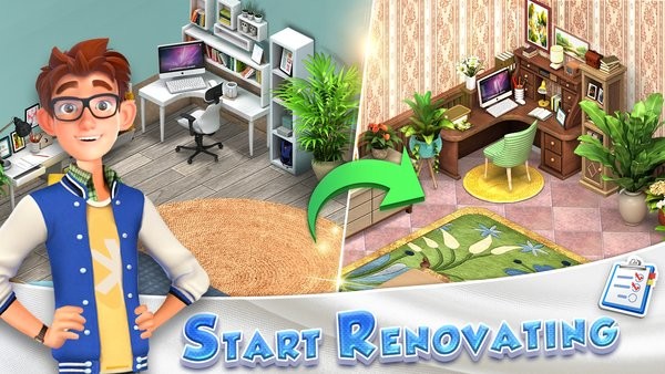 纸牌家居设计手游(Solitaire Home Design) v1.0.59 安卓版1