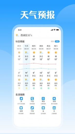 平安好天气软件 v1.0.0 安卓版1