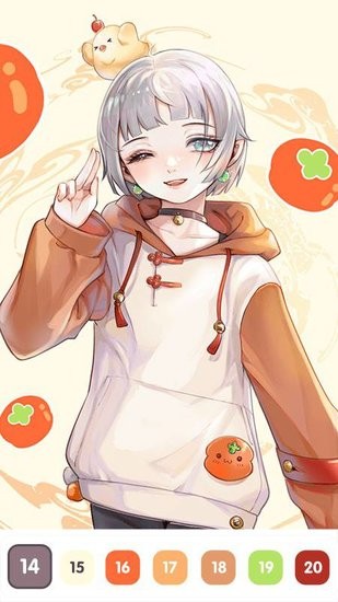 数字填色解压涂色书手机版 v1.0 安卓版2