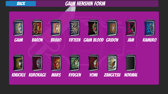 假面骑士铠武变身器模拟器(DX GAIM) v1.3 安卓版1