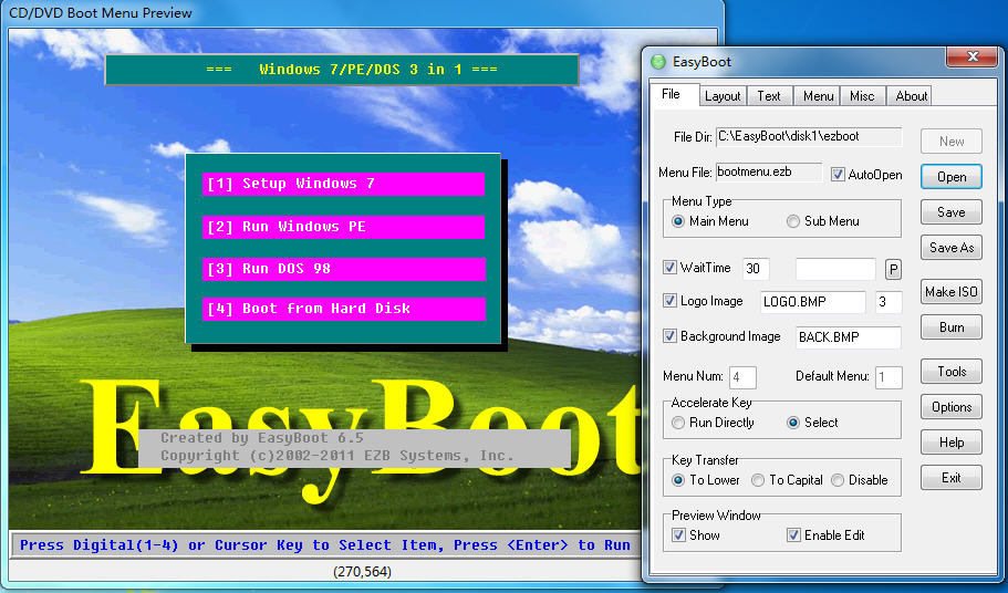 easyboot绿色修改版 v6.6.0.800 最新版0