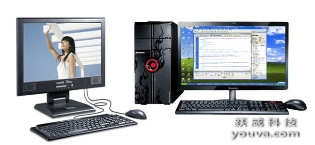 一台电脑变两台