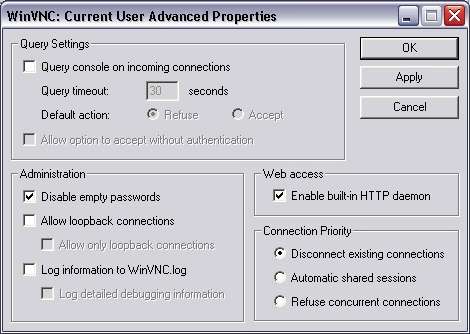 点击查看大图 如何配置TightVNC进行远程访问