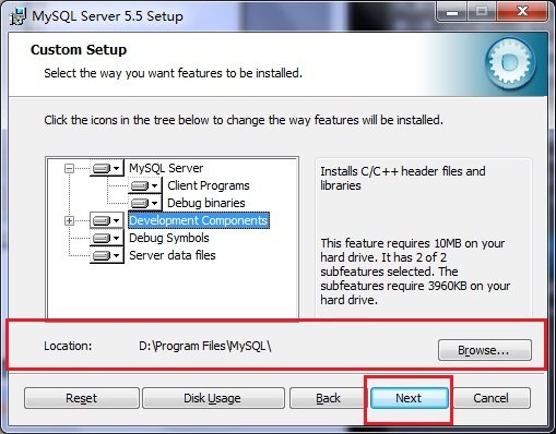 点击查看大图 Win7系统安装MySQL5.5.21图解教程_downcc绿色资源网