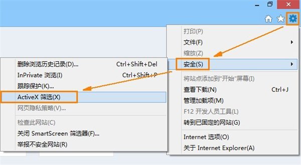 Win8中IE10 Flash无法打开解决办法_绿色资源网