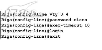 如何设置CISCO路由器密码2