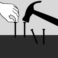 敲钉子节奏游戏