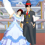 樱花校园美少女