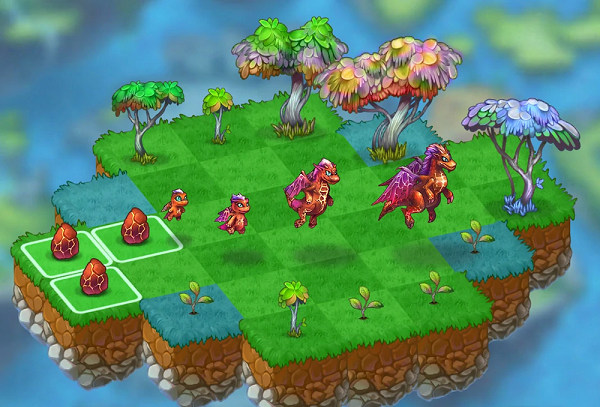 不断合成进化的游戏